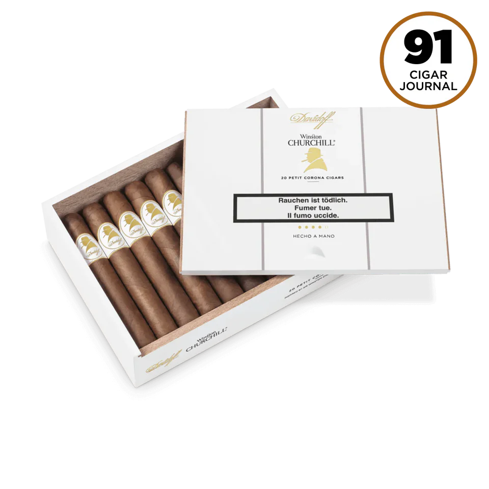 Davidoff Winston Churchill Original Series Petit Corona Cigar Box Of 20