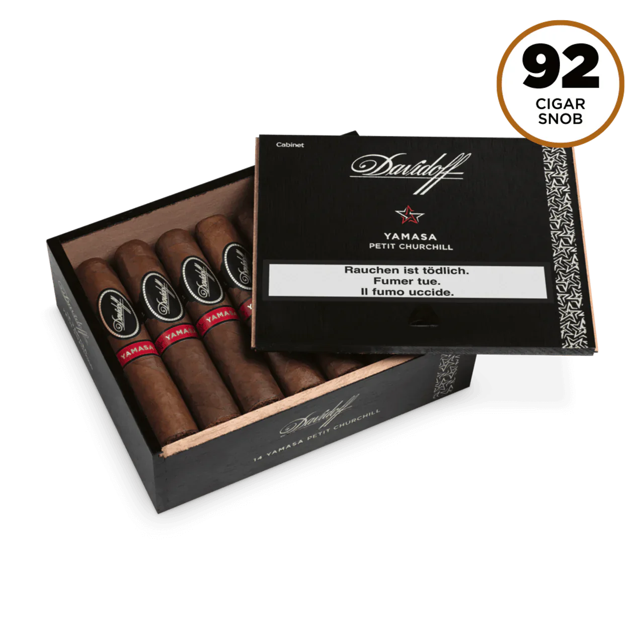 Davidoff Yamasa Petit Churchill Cigar Box Of 14