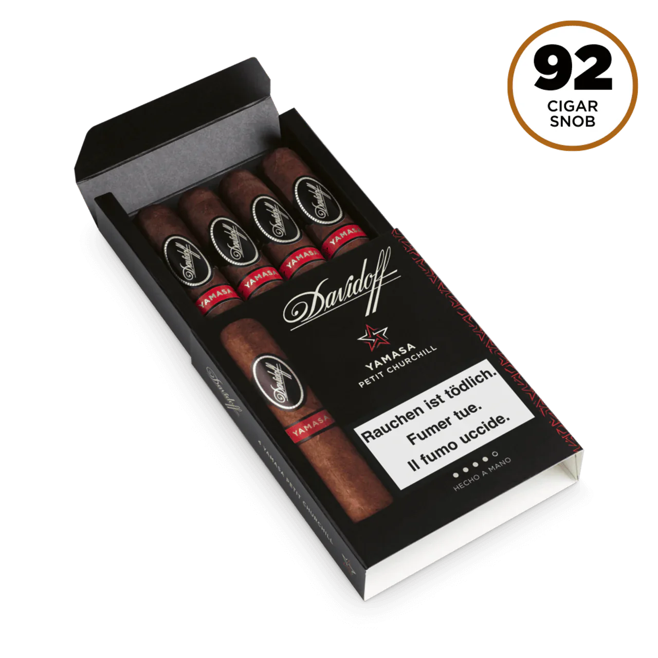Davidoff Yamasa Petit Churchill Cigar Pack Of 4