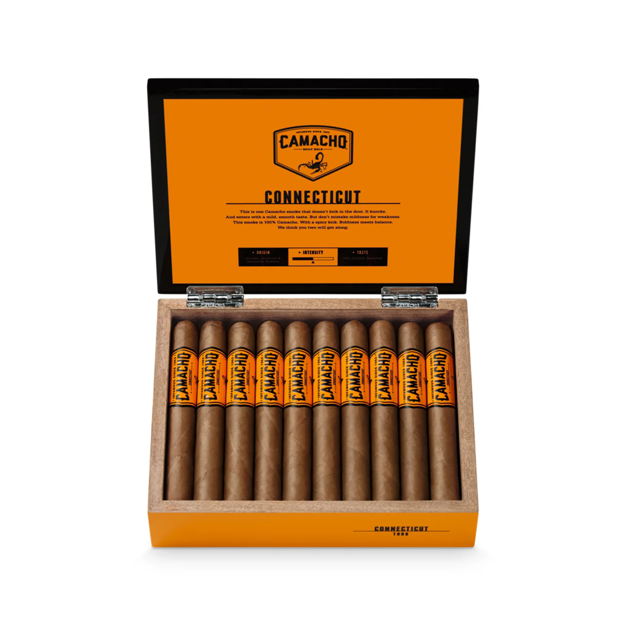 Camacho Connecticut Toro Cigar Box Of 20