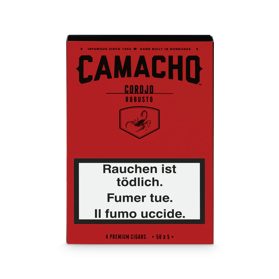 Camacho Corojo Robusto Cigar pack