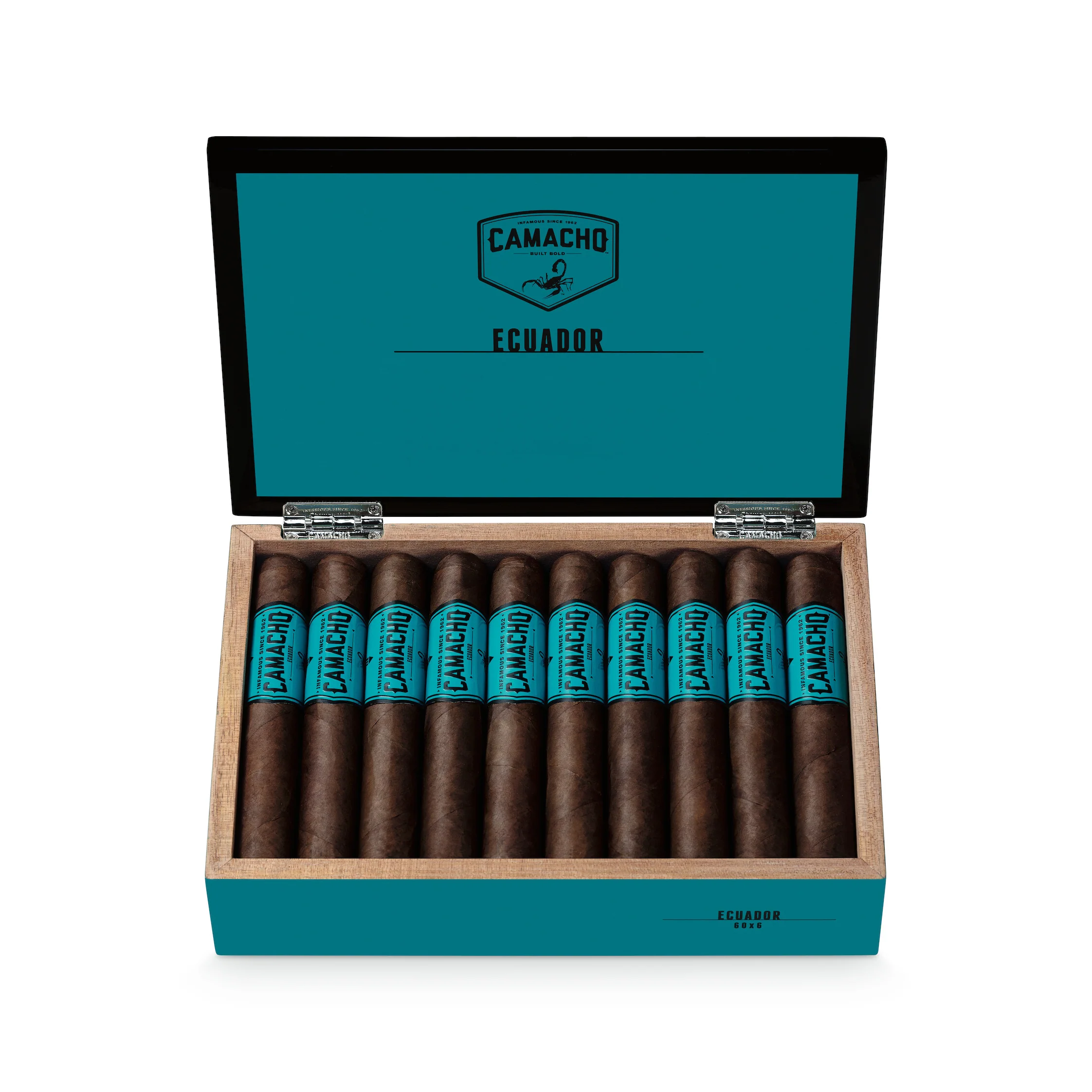 Camacho Ecuador 60x6 Cigar Box Of 20