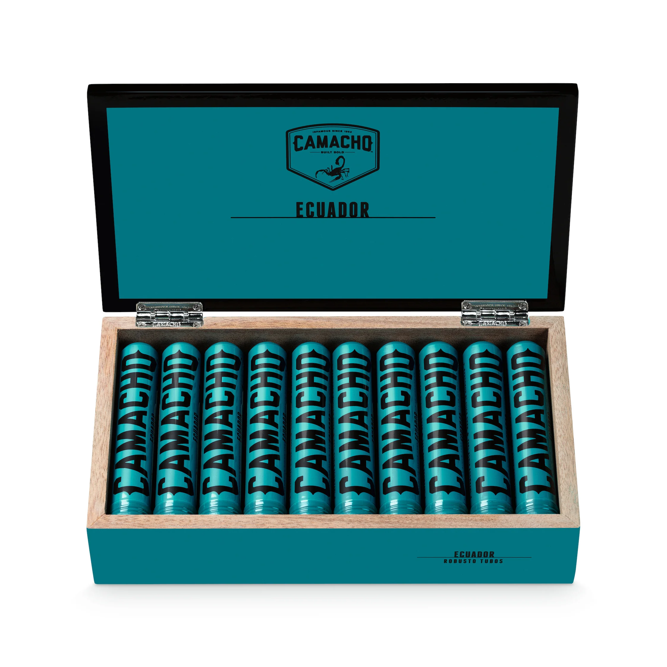 Camacho Ecuador Robusto Tubos Cigar Box Of 20 AT