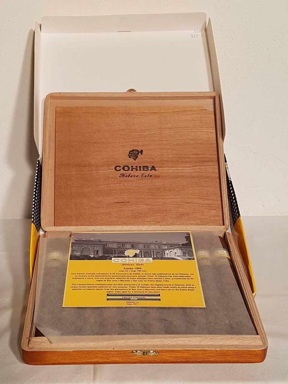 Cohiba 1966 Edición Limitada 2011 Cigar_