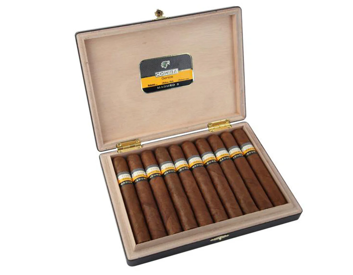 Cohiba Maduro 5 Genios Cigar Box Of 10
