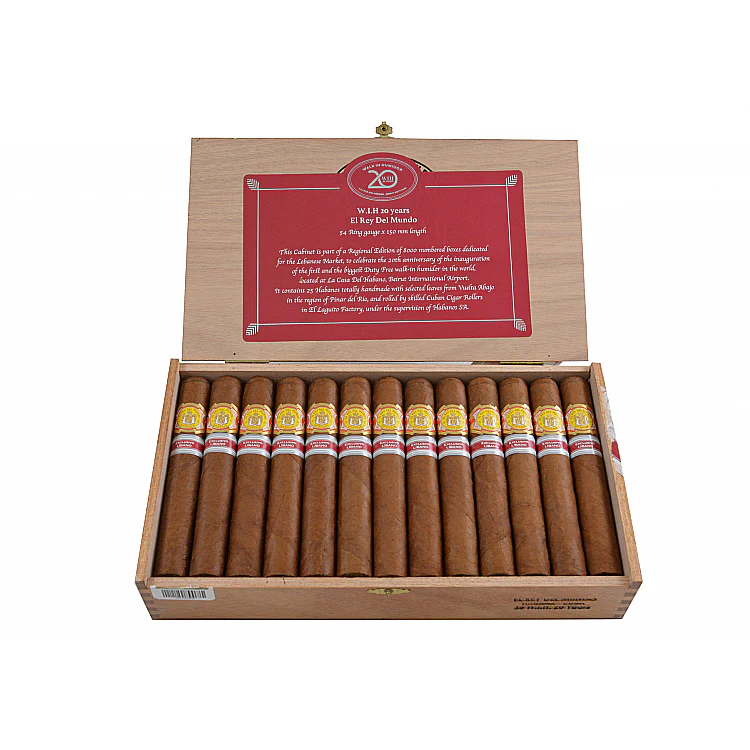 El Rey Del Mundo WIH 20 Years Cigar (Ex. Libano 2017) Box Of 25
