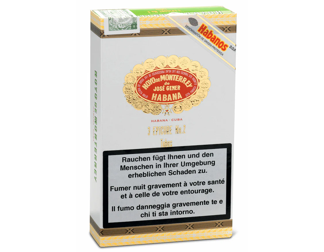 Hoyo de Monterrey Epicure No. 2 Cigar Pack Of 3 AT