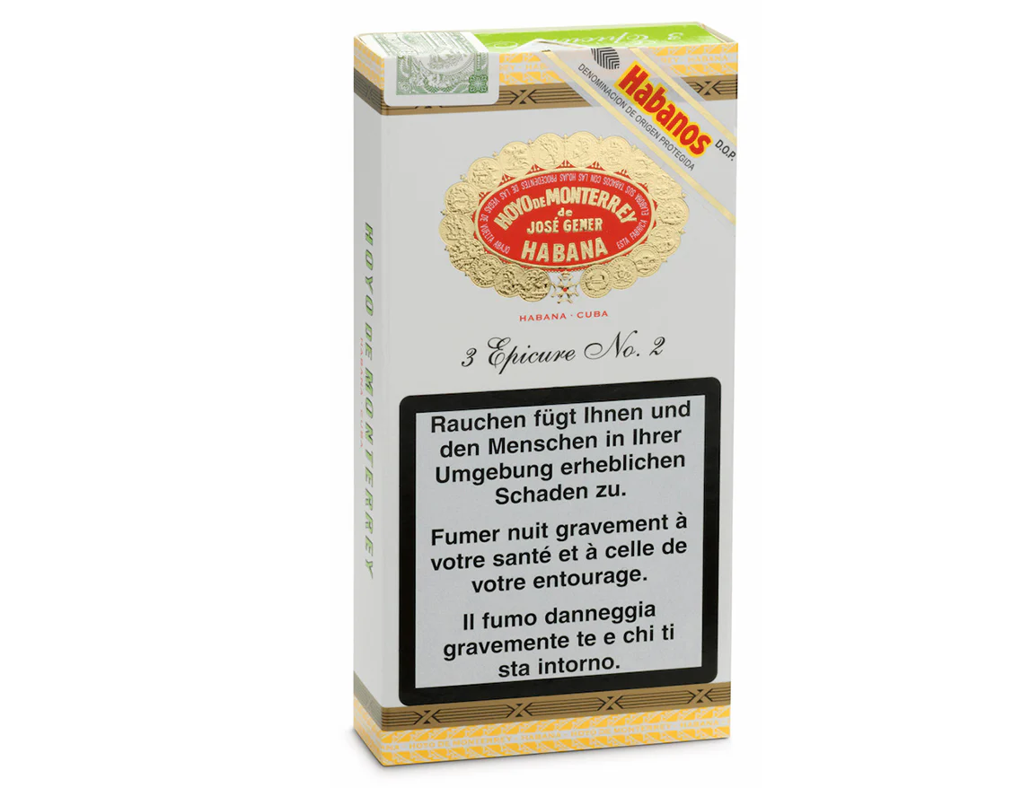Hoyo de Monterrey Epicure No. 2 Cigar Pack Of 3